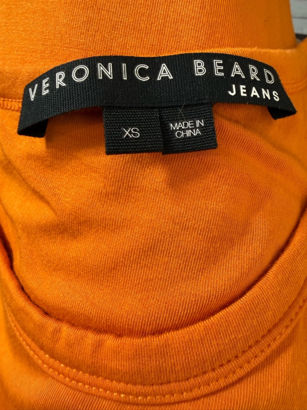 VERONICA BEARD Orange Sleeveless Ruched Midi / Maxi Dress - Picture 10 of 10